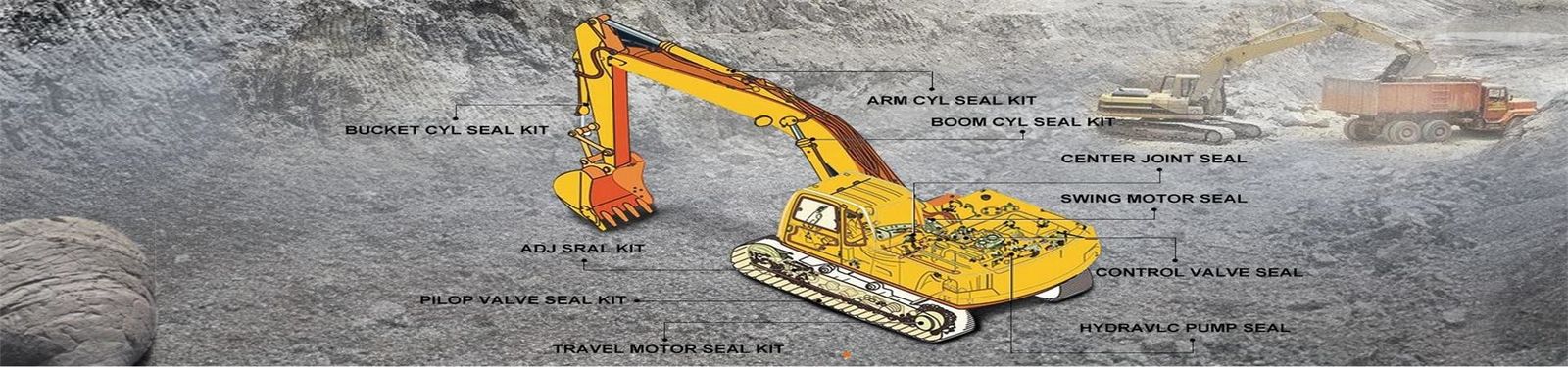Suku Cadang Mesin Excavator
