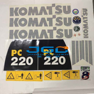 PC130 PC160 PC200 PC240 PC360 Suku Cadang Excavator Seluruh Mesin Tubuh Stiker