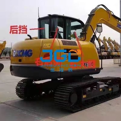 XE75DA 85C 80 Front Lower Gear Glass Excavator Front Damper Glass Sisi Belakang Kaca Melengkung