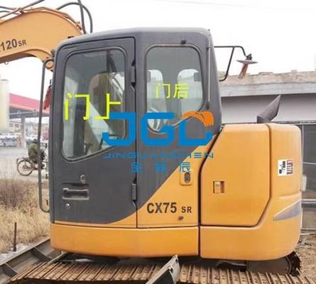 CX75 Excavator Kaca Pintu Dan Jendela Kiri Dan Kanan Depan Dan Belakang Lengan Besar Kaca Depan