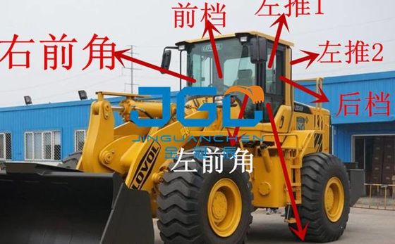 956 936F Loader Gear Depan Gear Belakang Forklift Sisi Kiri dan Kanan Kaca depan atas dan bawah