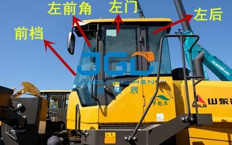 L955FC Loader Kaca Depan Dan Belakang Pintu Kiri Dan Kanan Serta Jendela