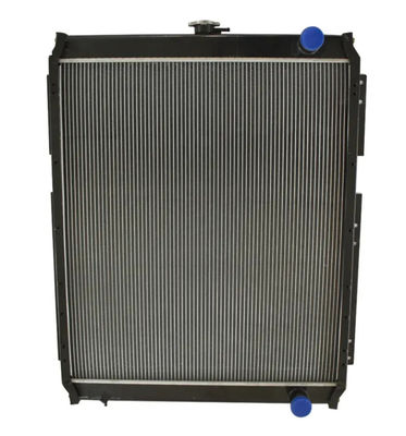 Tangki air pabrik SH200A1 Radiator Untuk bahan aluminium excavator