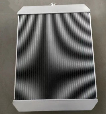 SY135-8 Excavator Hydraulic Oil Cooler Air Radiator Kualitas tinggi
