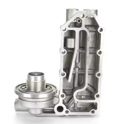 Suku Cadang Mesin Diesel Excavator PC300-7 6D114 Kepala Filter Oli Pelumas Dudukan Pendingin Oli Penutup Radiator 3934159