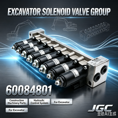 60084801 Grup Katup Solenoid Cocok untuk Excavator apa pun