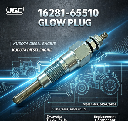 16281-65510 Busi untuk Mesin Diesel Kubota V1505 D905 D1005 D1105 Excavator Traktor Suku Cadang Pengganti