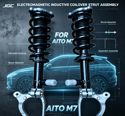 104436300FElectromagnetic Inductive Front Coilover Strut Assembly dengan Peredam Kejut yang Dapat Disesuaikan untuk Suspensi Kendaraan AITO M7