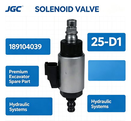 25-D1 Katup Solenoid (189104039) - Suku Cadang Ekskavator Premium untuk Sistem Hidrolik