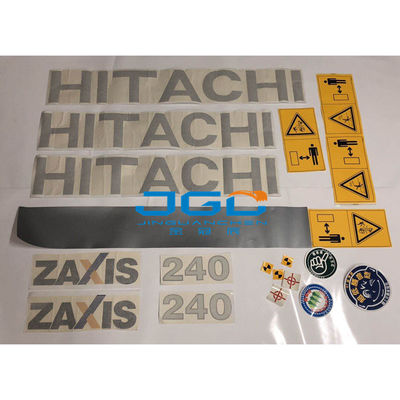 Zax70 ZAX120 Suku Cadang Excavator ZAX200 ZAX230 ZAX270 ZAX330 ZAX400 ZAX470-3 -6 Seluruh Bodi Mobil Stiker