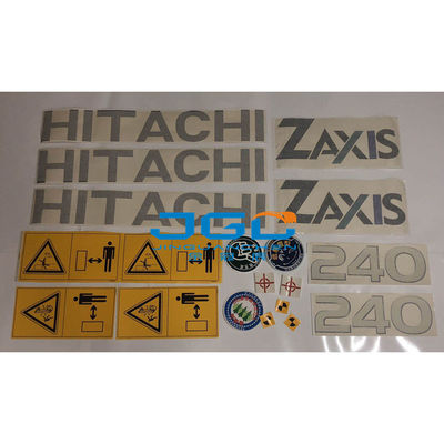 Zax70 ZAX120 Suku Cadang Excavator ZAX200 ZAX230 ZAX270 ZAX330 ZAX400 ZAX470-3 -6 Seluruh Bodi Mobil Stiker