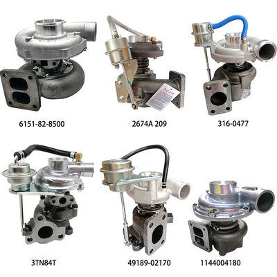 PC78 Diesel 4D95 Suku Cadang Mesin Ekskavator Turbocharger 49377-01600 6205818270 Turbo 4937701600 Supercharger