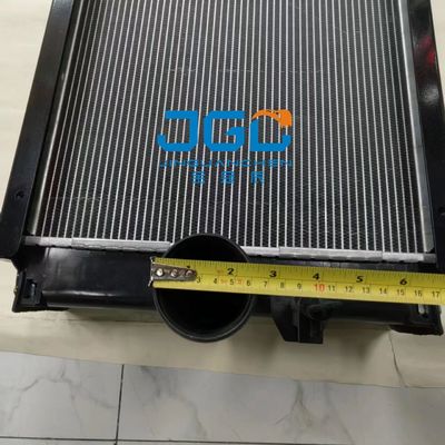 2302966 Aluminium Fan Radiator Excavator E345D Kotak Transmisi Radiator