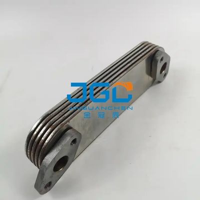 Sistem Pendingin Komponen 6D34 Oil Core Cooler Mendukung Truk Diesel Cadangan ME033678