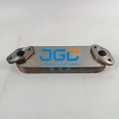 Sistem Pendingin Komponen 6D34 Oil Core Cooler Mendukung Truk Diesel Cadangan ME033678