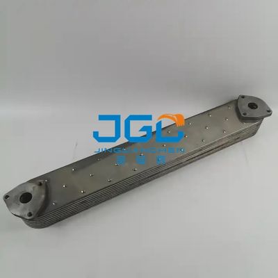Komposisi Mesin 6RB1 6D17 E120 Elemen Stainless Steel Oil Cooler Core 1-21700033-0