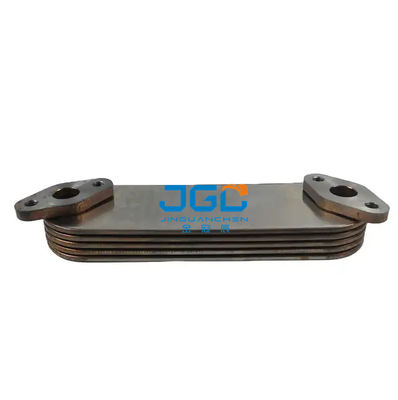Sistem Pendingin Komponen 6D34 Oil Core Cooler Mendukung Truk Diesel Cadangan ME033678