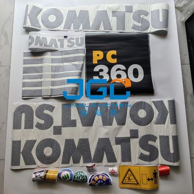 Exterior Body Sticker Excavator Spare Part PC360 Excavator Sticker