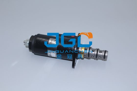 Penggantian mekanis Suku cadang hidrolik SK200-6 Excavator solenoid valve G24DB40