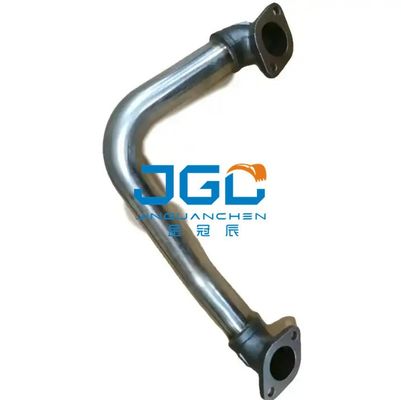 SK200-8 J05E Komponen Mesin Excavator EGR Cooler Intake Pipe Iron VH173081330A
