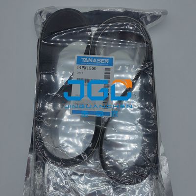 Excavator Spare Belt 14PK1560 Suku Cadang Mesin Konstruksi