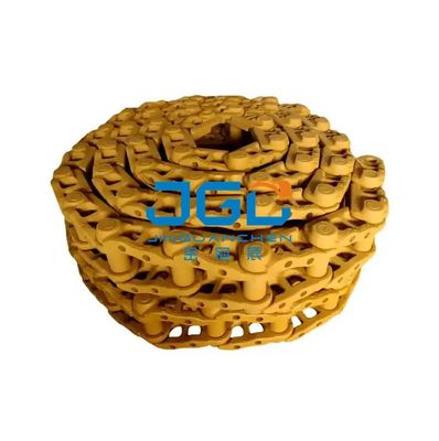 SK100 Excavator Track Connection Majelis Komponen Chassis Komponen Mesin Rekayasa