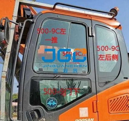 DH215-7 215-9 80G Excavator Crane Cab Kaca Depan Di Belakang Pintu Bawah
