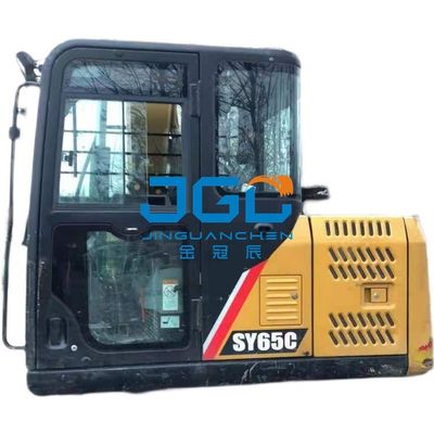 Ekskavator SY75C SY65C Gear Depan Depan Gear Bawah Pintu Skylight Bawah Baffle Belakang Kaca Tempered Kiri