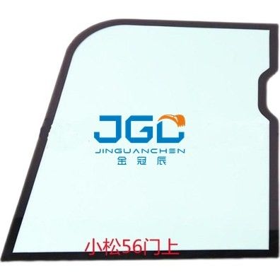 PC56-7 PC57 PC70-8 PC60-8 Excavator Fitting Kaca Lengan Kanan Di Pintu Kiri Di Belakang Gigi Angin Depan