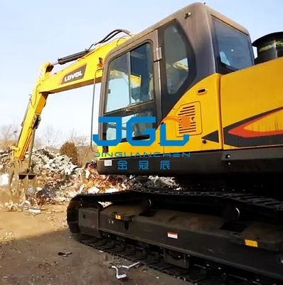 220E 260E 150E Ekskavator Kaca Pintu Depan Pintu Bawah Pelat Samping Belakang Kaca Tempered