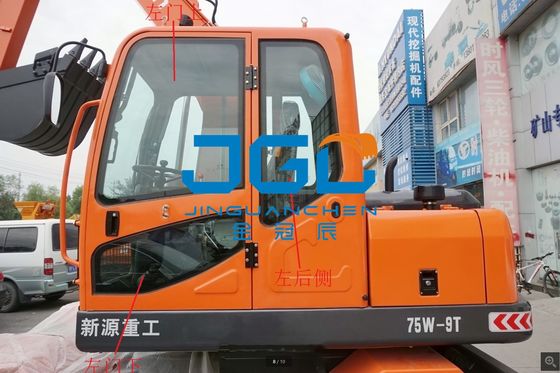 Kaca Ekskavator 65-8 75-8 Stop Depan Depan Pintu Bawah Pintu Kaca Langit Belakang Bawah Kaca Stop Belakang