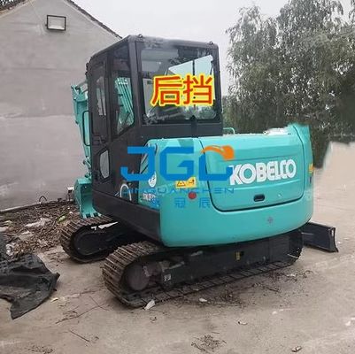 SK60-10 Kaca Ekskavator Peredam Angin Depan Pintu Geser Atas Dan Bawah Jendela Belakang Penyekat Lengan Kanan Kaca Tempered