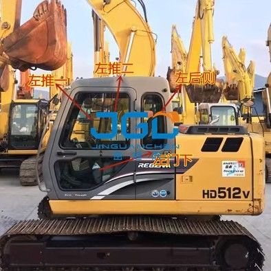 Excavator HD820 1023 1043 308R 512 Mesin Pengait Gigi Depan Pintu Bawah Dorong Dan Tarik Kaca Jendela