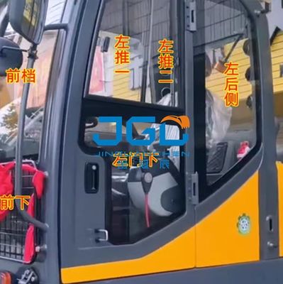 Kaca Excavator C75W Cab Front Gear Kaca Pintu Mobil Dan Jendela Belakang Seluruh Kendaraan Kaca Tempered