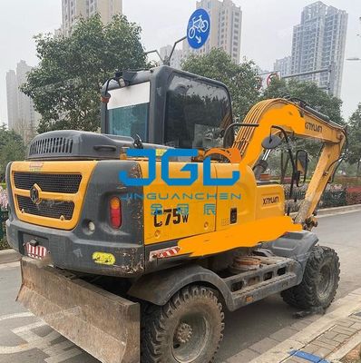 Kaca Excavator C75W Cab Front Gear Kaca Pintu Mobil Dan Jendela Belakang Seluruh Kendaraan Kaca Tempered