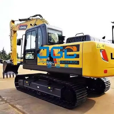 FR225D 220E 260E 150E 170E Excavator Gigi Angin Depan Dorong Dan Tarik Kaca Jendela
