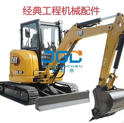 303C 303.5E2 Excavator Gigi Angin Depan Dorong Kanan Dan Tarik Gigi Belakang Kaca yang Dikeraskan