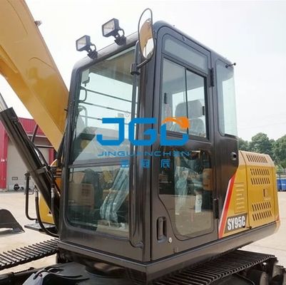 75C 95C 75Pro Excavator Kaca Depan Jendela Geser Sisi Belakang Bending Belakang Skylight Kaca Atas