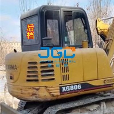 806 Ekskavator Pintu Bawah Depan Pintu Belakang Dorong Kanan Dan Tarik Jendela Kaca Tempered