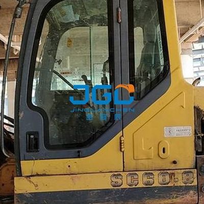 Kaca Excavator SC80 60 70 Kaca Depan Dan Belakang Pintu Kiri Jendela Geser Kanan Kaca Jendela Belakang