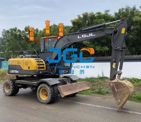 670BM 680 690 Kaca Ekskavator Kaca Depan Pintu Geser Kaca Jendela
