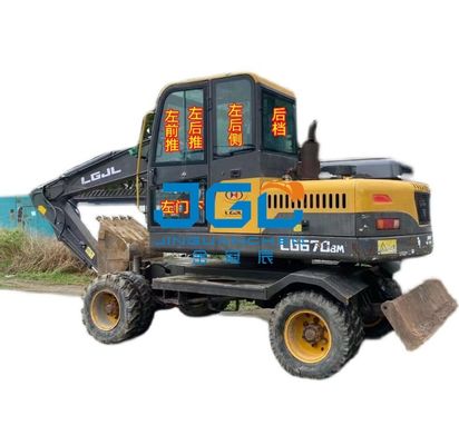 670BM 680 690 Kaca Ekskavator Kaca Depan Pintu Geser Kaca Jendela