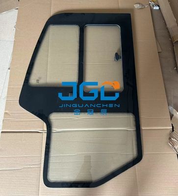 75S-9 75X Excavator Glass Whole Door Glass Dengan Fitting Integral Jendela Kecil