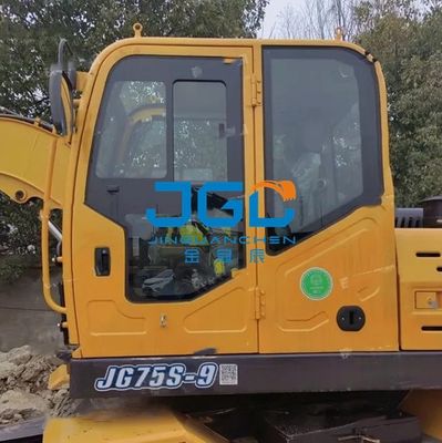 Kaca Ekskavator JG75S-9 95Z Kaca Depan Pintu Atas Dan Bawah Lengan Kanan Belakang Kaca Skylight