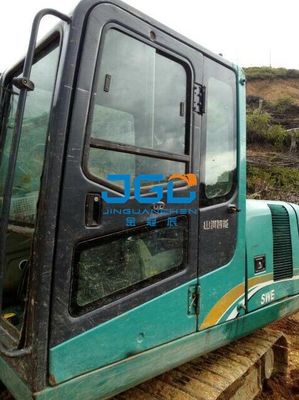 SWE60E 70 80 90 100 Excavator Kaca Depan Kaca Depan Jendela Geser Pintu Atas Dan Bawah