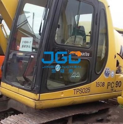 PC120-6 60-7 Excavator Kaca Depan Pintu Geser Jendela Gigi Belakang Sisi Belakang Kaca Tempered