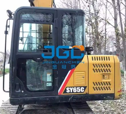 Kaca Depan SY75C Ekskavator Dorong-Tarik Jendela Atas Dan Bawah Kiri Dan Kanan Belakang Blok Kaca Tempered