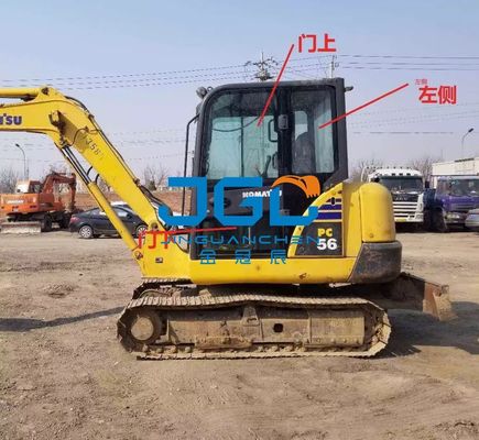 PC56-7 Kaca Keras Belakang Kanan Di Kaca Depan Depan Dan Pintu Mobil Atas Dan Jendela Ekskavator