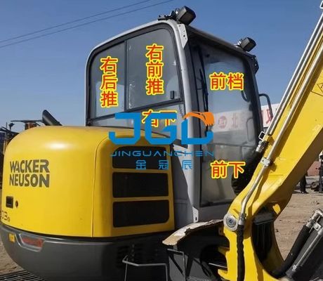 Ekskavator Z38 50 60 Gigi Depan Atas Dan Bawah Kiri Belakang Jendela Geser Kaca Tempered