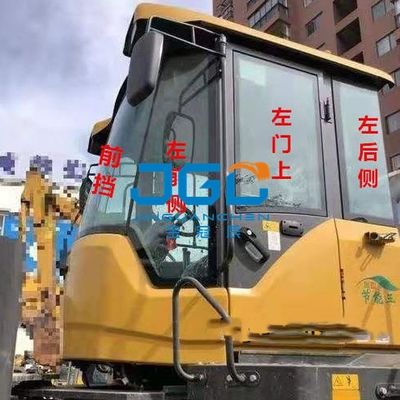 Kaca depan loader LG955F 968F 956 Forklift pintu samping atas dan bawah kaca tempered sisi belakang